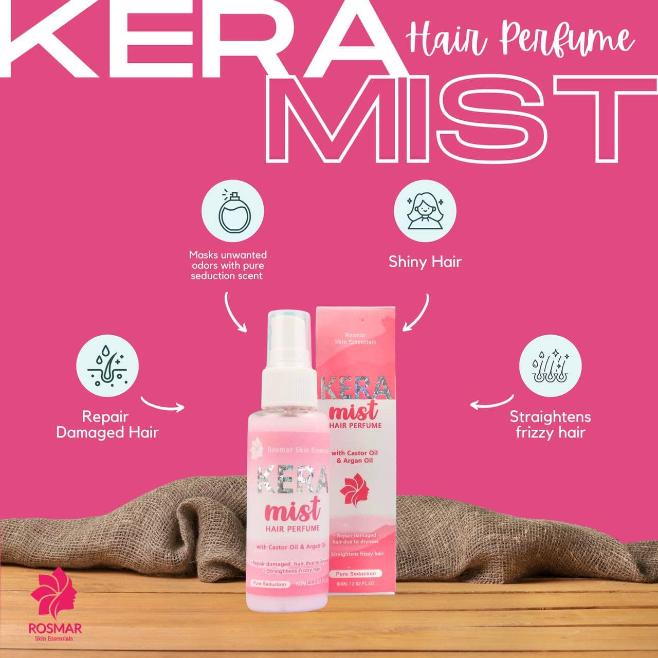 Rosmar Kera Mist Hair Perfume