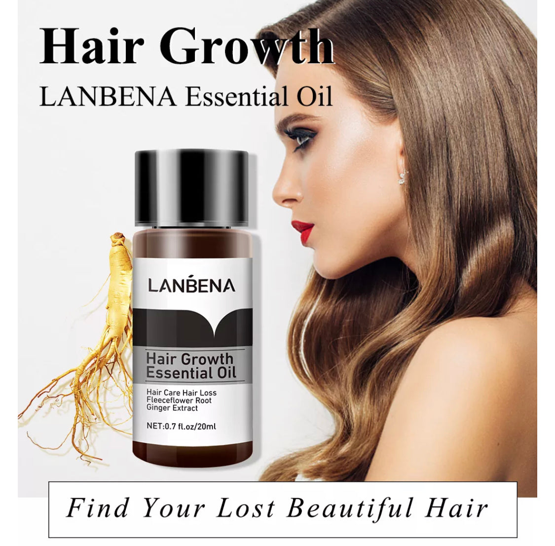 Lanbena Hair Essentials Spray and Oil Set