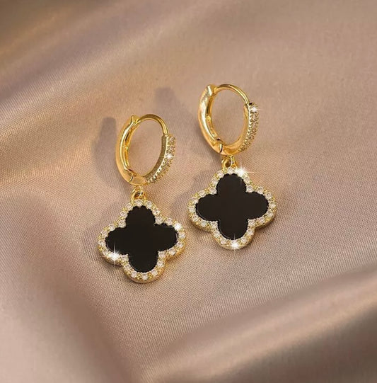 Fashion Earrings Leaf Clover