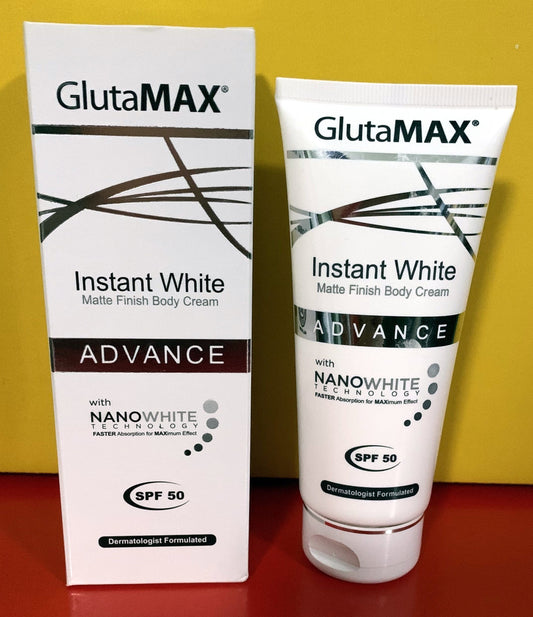 GlutaMax Instant White Matte Finish Body Cream