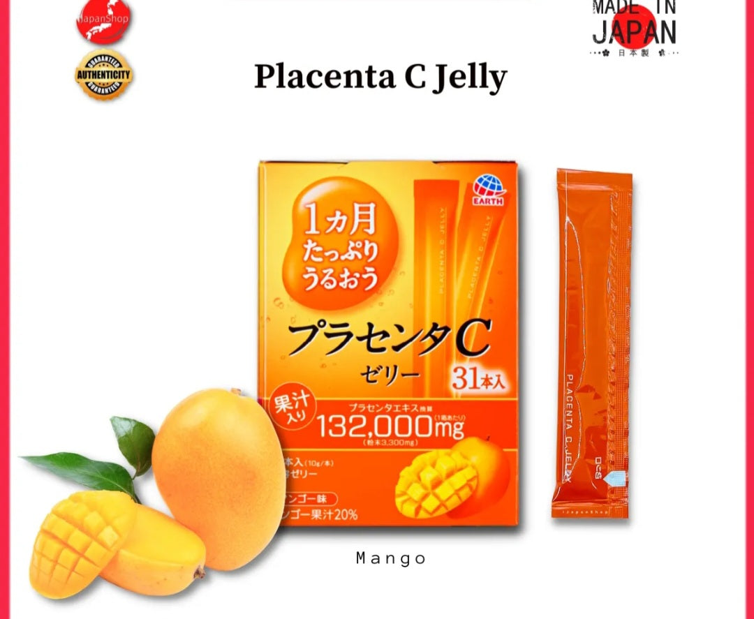 Japan Earth Placenta C77500mg Whitening Beauty Supplement