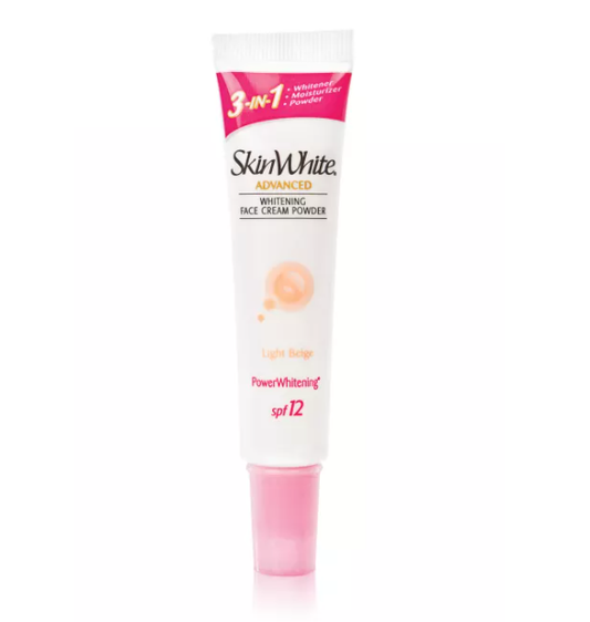 SkinWhite Advanced Power Whitening Face Cream Powder Light Beige 20g