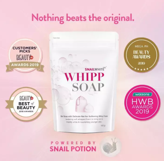 Snail White Whipp Soap 100g