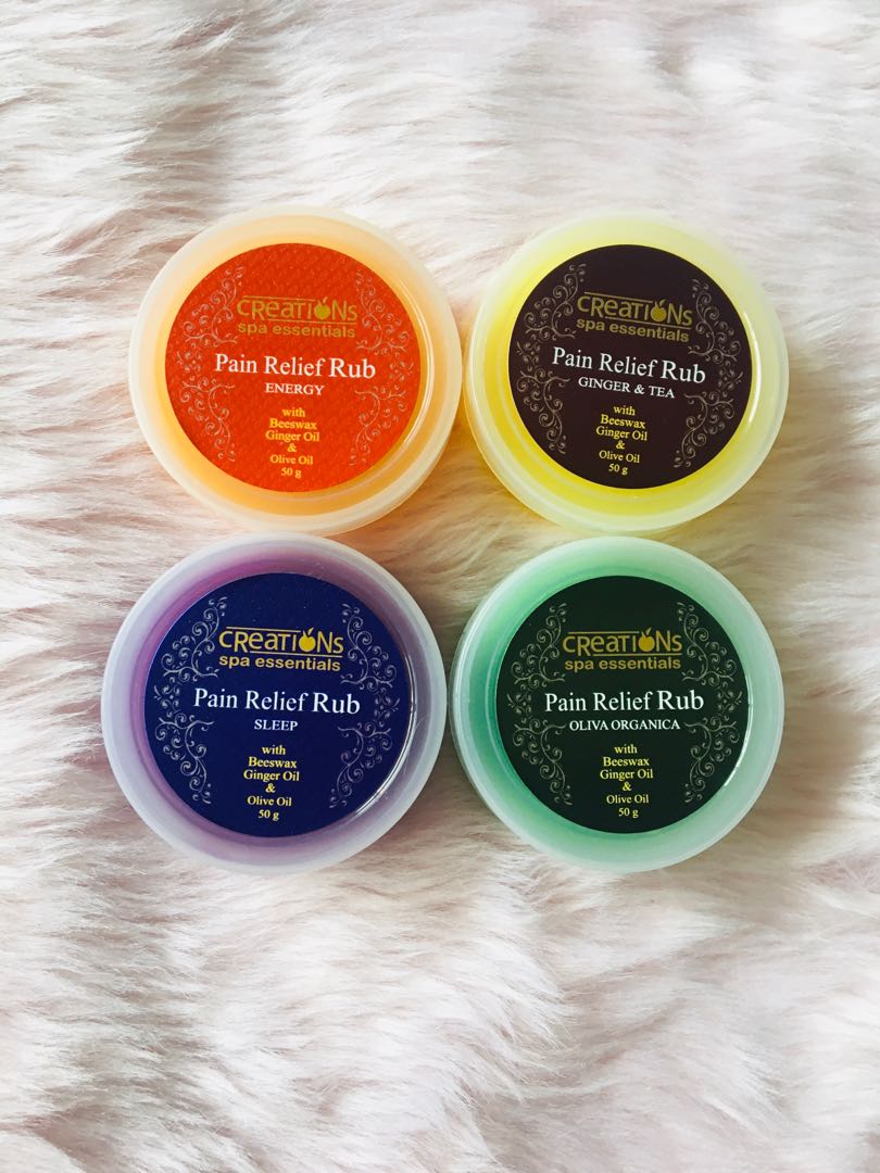 Creations Spa Essentials Pain Relief Rub